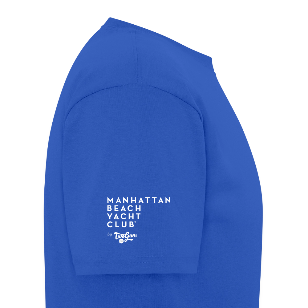 Menโs Premium Organic T-Shirt MBYC Print - royal blue