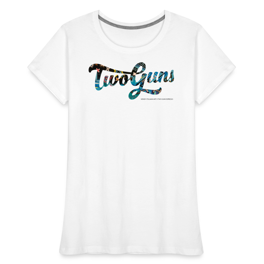 Wendy Stillman x Two Guns Women's Tee - white