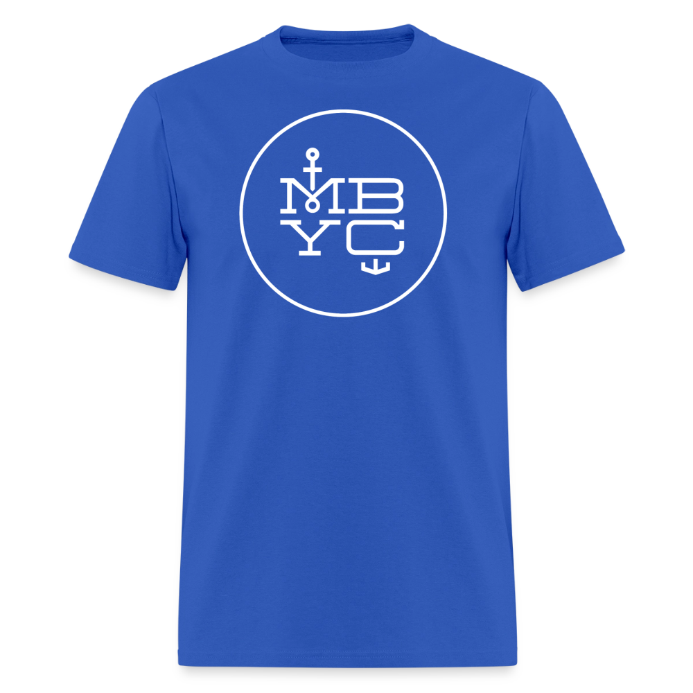 Men’s Premium Organic T-Shirt MBYC Print - royal blue