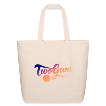 Two Guns Sunrise Eco-Friendly Cotton Tote - natural