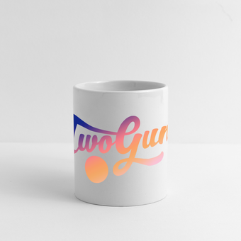 Two Guns Sunrise Mug - white