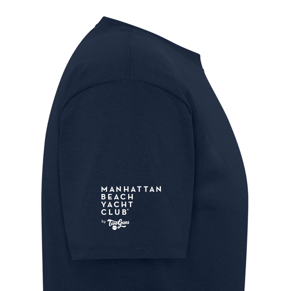 Men’s Premium Organic T-Shirt MBYC Print - navy