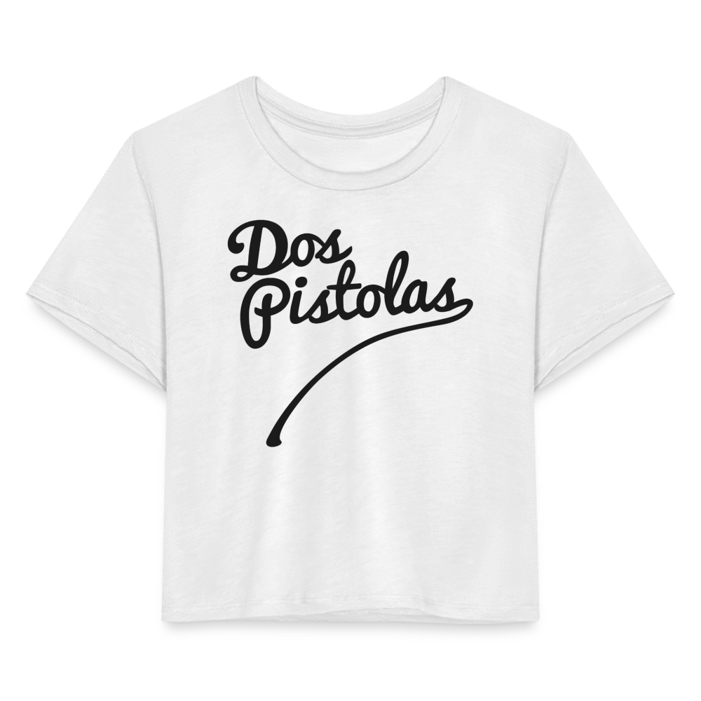 Women's Cropped T-Shirt - white