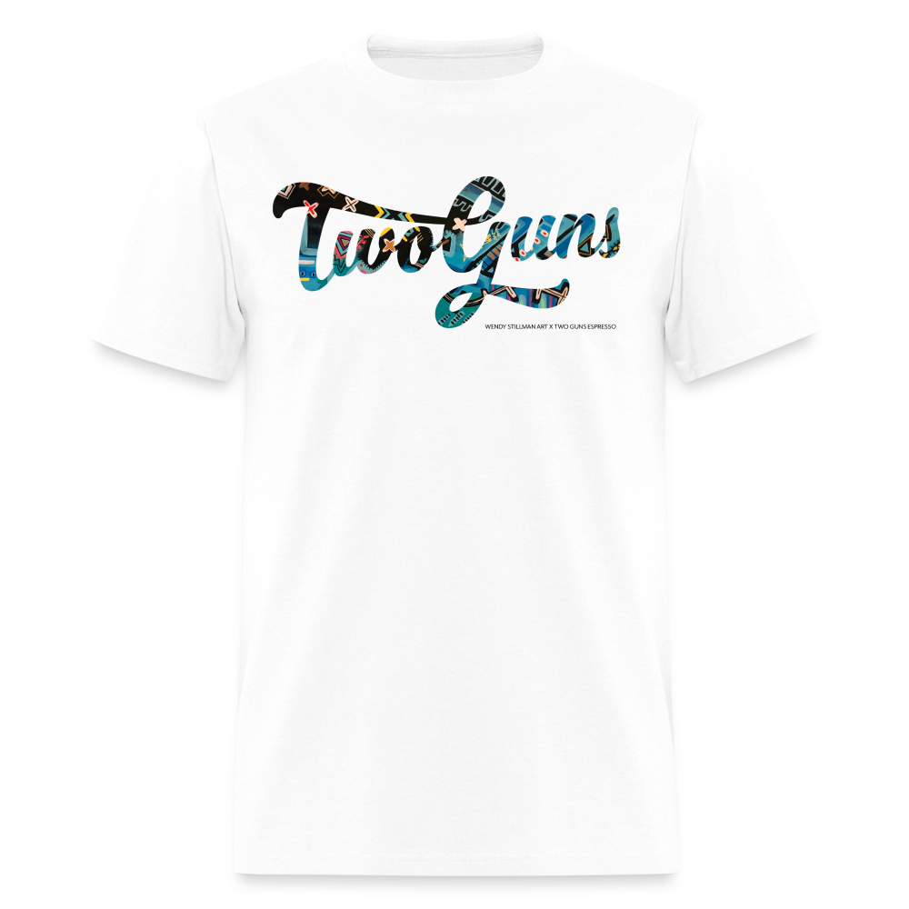 Wendy Stillman x Two Guns Men's Tee - white