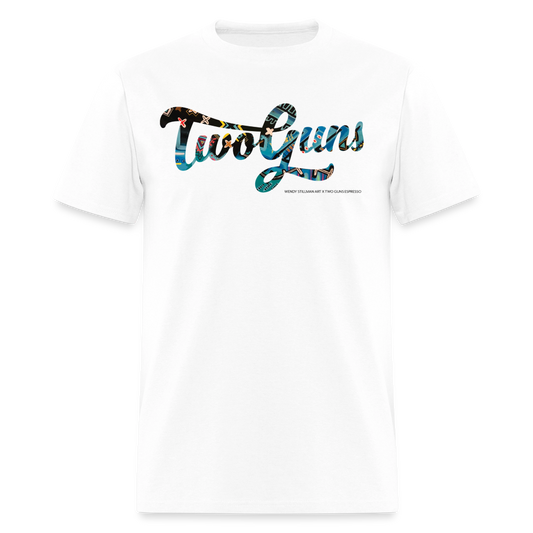 Wendy Stillman x Two Guns Men's Tee - white