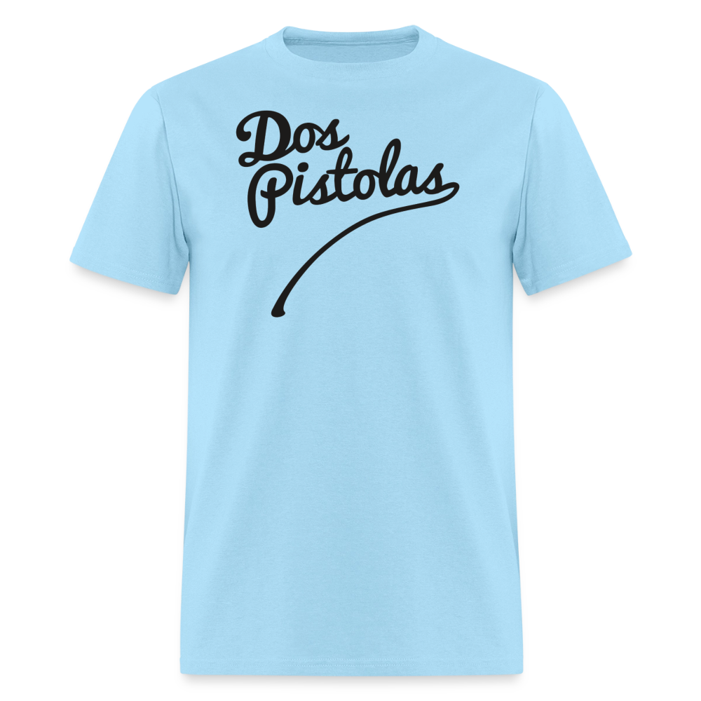 Dos PIstolas T-Shirt - powder blue