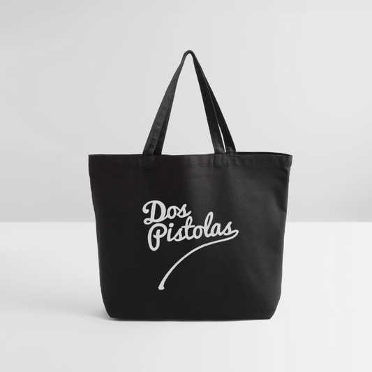 Dos Pistolas Cotton Tote - black