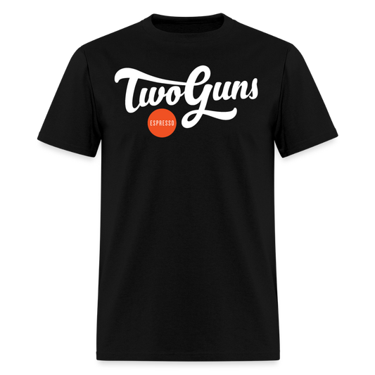 Men’s Premium Organic T-Shirt Two Guns Print - black