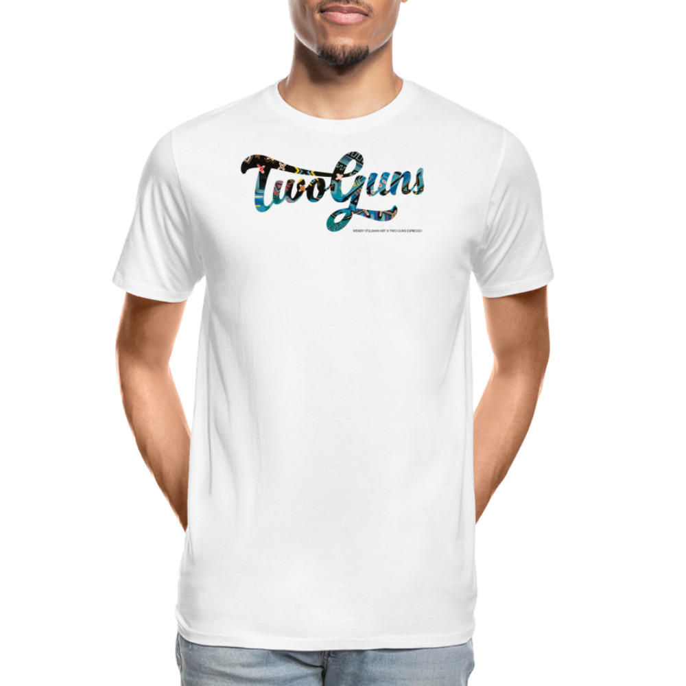 Wendy Stillman x Two Guns Men's Tee - white