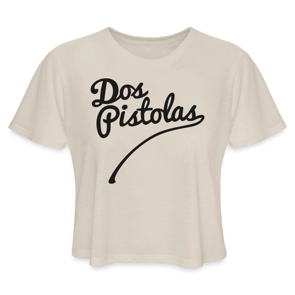 Women's Cropped T-Shirt - dust