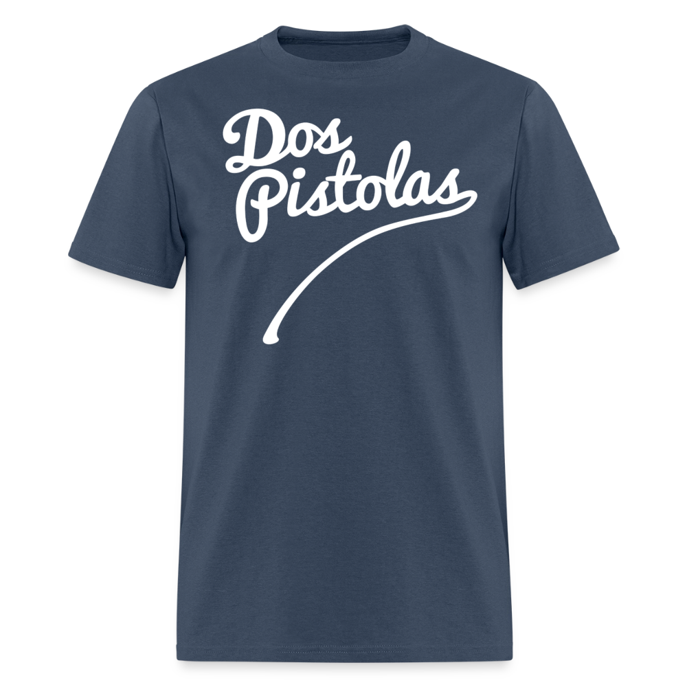 Dos Pistolas T-Shirt -  blue dusk