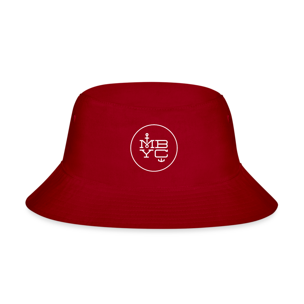 Bucket Hat MBYC Logo - red